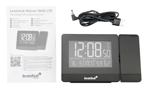 Foto Levenhuk Wezzer BASE L70 Thermometer mit Projektor und Uhr,  3
