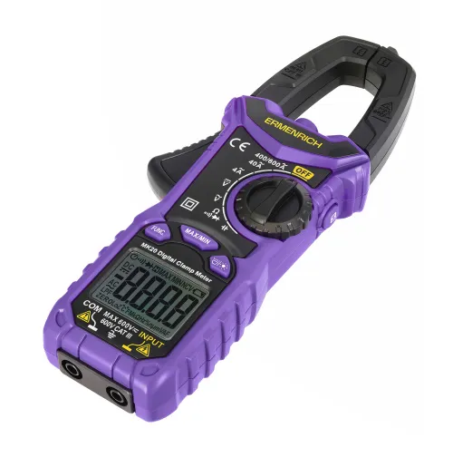 Foto Ermenrich Ping MK20 Digitale Strommesszange,  4