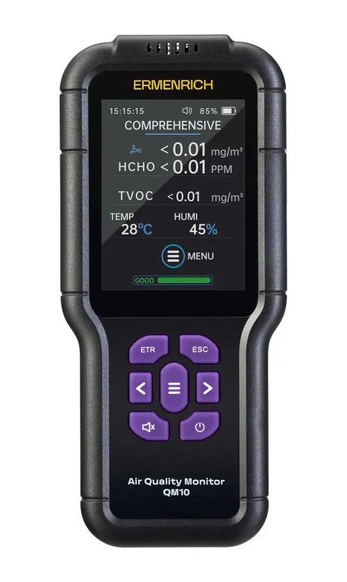 Abbildung Ermenrich QM10 Luftqualitätsmessgerät,  2