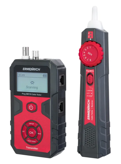 Bild Ermenrich Ping SM110 Kabeltester,  4