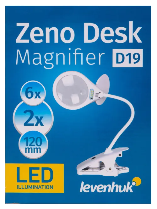 Bild Levenhuk-Vergrößerungsglas Zeno Desk D19,  12