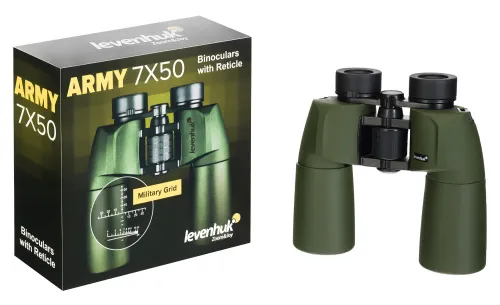 Foto Levenhuk Army 7x50 Fernglas mit Absehen,  6