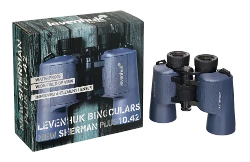 Abbildung Levenhuk New Sherman PLUS 10x42 Fernglas,  5