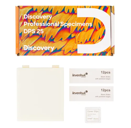 Abbildung Mikropräparate-Set Levenhuk Discovery Prof DPS 25. „Biologie, Vögel, etc.“,  4