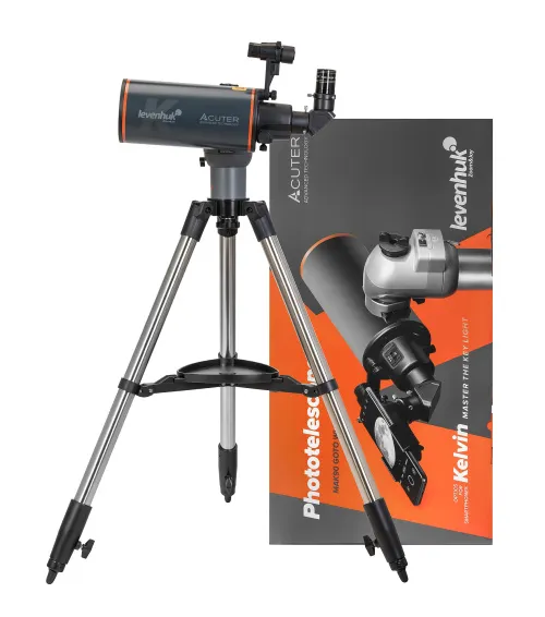 Abbildung Levenhuk Kelvin MAK90 AZ GOTO Wi-Fi Fototeleskop,  2