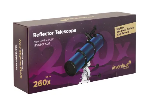 Abbildung Levenhuk New Skyline PLUS 130/650P SQ2 Teleskop,  14