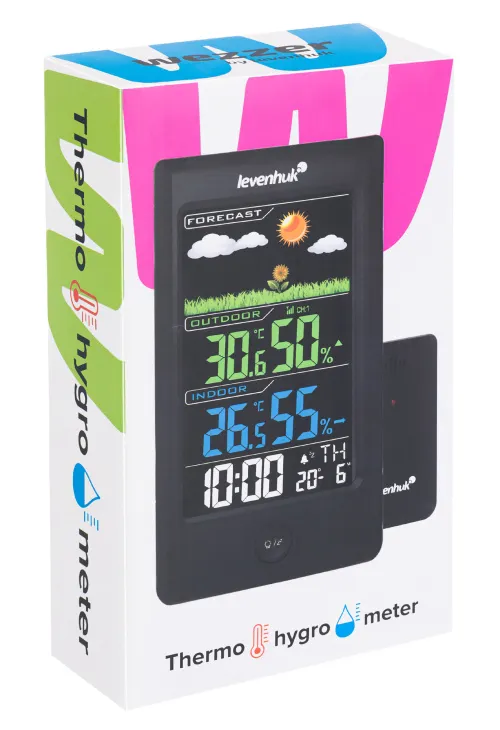 Fotografie Levenhuk Wezzer Teo TH40 Thermohygrometer,  9
