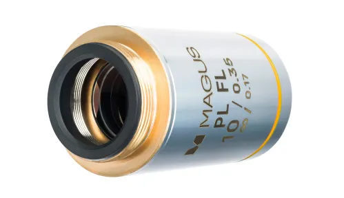 Abbildung MAGUS 10PLFL 10-fach/0,35 Plan FL ∞/0,17 Objektiv,  4