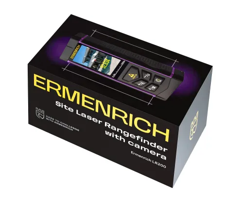 Foto Ermenrich PRO LR200 Laser-Messgerät, mit Kamera,  8