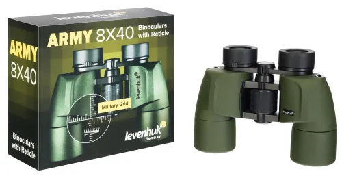 Foto Levenhuk Army 8x40 Fernglas mit Absehen,  6