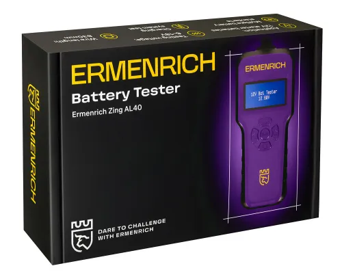 Fotografie Ermenrich Zing AL40 Batterietester,  6