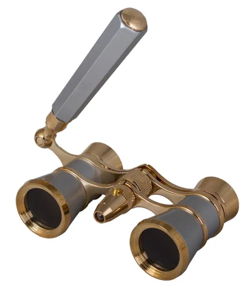 Abbildung Levenhuk Broadway 325N Opernglas (schwarz Lorgnette mit LED-Licht),  2