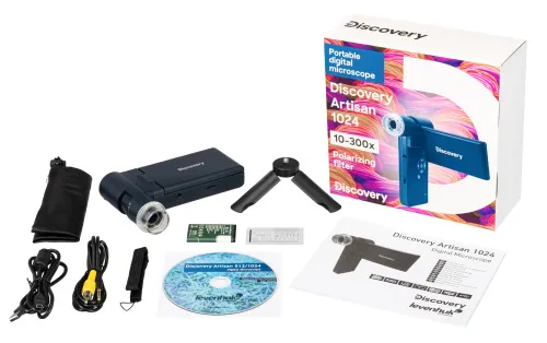 Fotografie Levenhuk Discovery Artisan 1024-Digitalmikroskop,  3