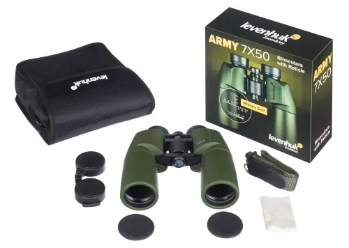 Foto Levenhuk Army 7x50 Fernglas mit Absehen,  5