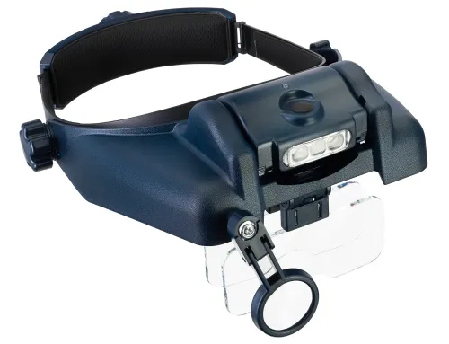 Fotografie Levenhuk Discovery Crafts DHD 40 Kopflupe,  5