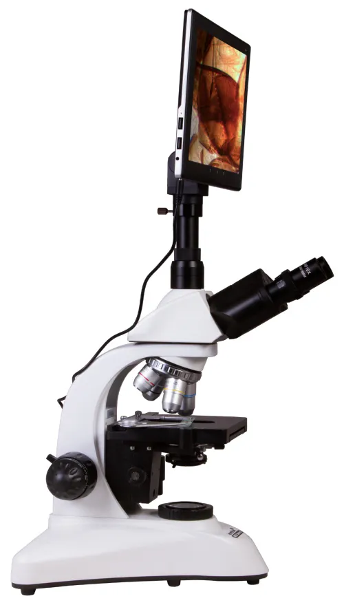 Fotografie Levenhuk-Digital-Trinokularmikroskop MED D20T LCD,  5