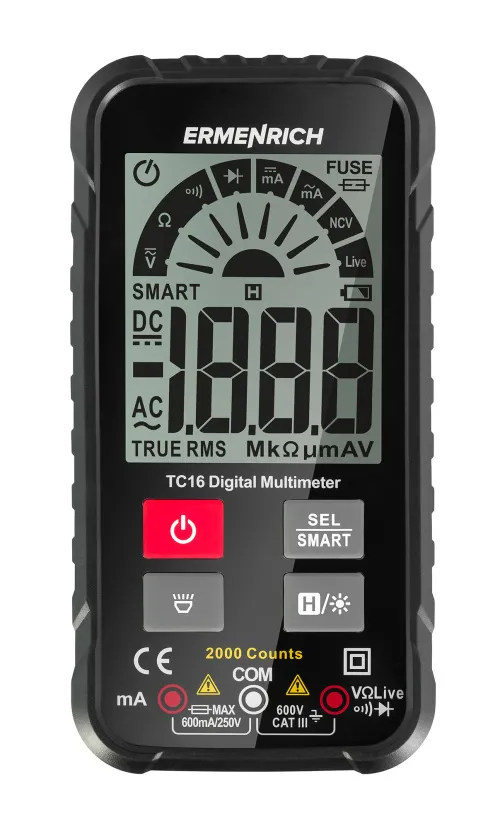 Bild Ermenrich Zing TC16 Digitalmultimeter,  3