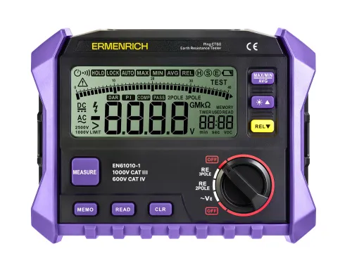 Bild Ermenrich Ping ET60 Erdungswiderstandmesser,  3