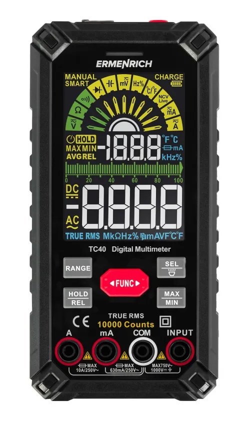 Abbildung Ermenrich Zing TC40 Digitalmultimeter,  3