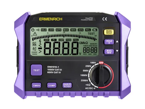Abbildung Ermenrich Ping ET50 Isolationstester,  3