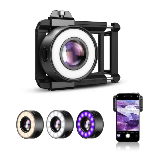Abbildung Levenhuk Kelvin TMC20 LED Mikroskop für Smartphone,  2