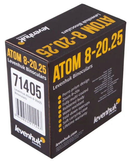 Abbildung Levenhuk Atom 8–20x25 Fernglas,  11