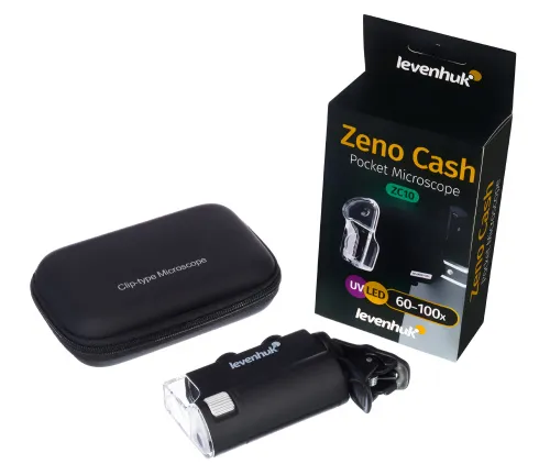 Fotografie Levenhuk-Taschenmikroskop Zeno Cash ZC10,  2