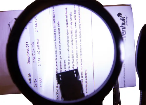 Bild Levenhuk Zeno Desk D11 Lupe,  15
