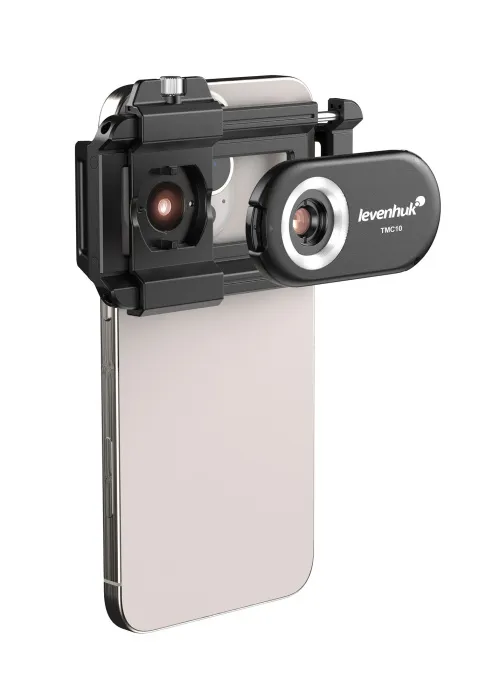 Fotografie Levenhuk Kelvin TMC10 LED Mikroskop für Smartphone,  6