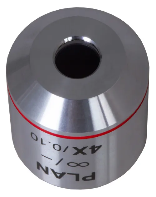 Abbildung Levenhuk MED 4x Plan-achromatisches, unendlich-korrigiertes Objektiv,  4