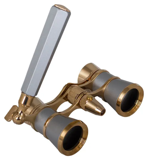 Abbildung Levenhuk Broadway 325N Opernglas (schwarz Lorgnette mit LED-Licht),  6