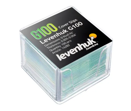 Foto Levenhuk G100 Deckgläser, 100 Stck.,  2