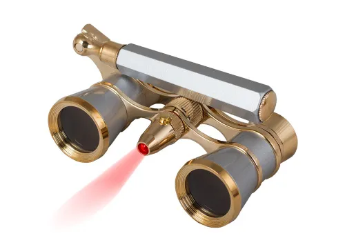 Abbildung Levenhuk Broadway 325N Opernglas (schwarz Lorgnette mit LED-Licht),  7