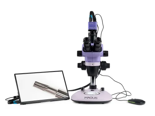 Bild MAGUS Stereo D8T LCD BASE Digitales Stereomikroskop,  5