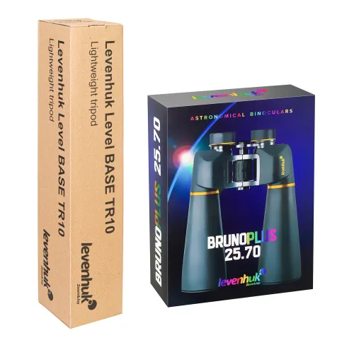 Bild Levenhuk Bruno PLUS 25x70 Set mit Fernglas und Stativ ,  16