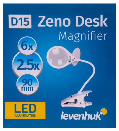 Abbildung Levenhuk-Vergrößerungsglas Zeno Desk D15,  11