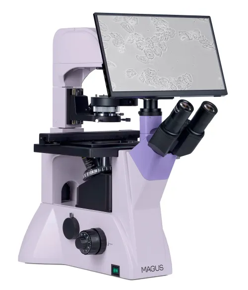 Fotografie MAGUS Bio VD350 LCD Biologisches Inverses Digital Mikroskop,  4