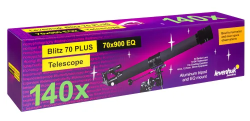 Bild Levenhuk Blitz 70 PLUS Teleskop,  12