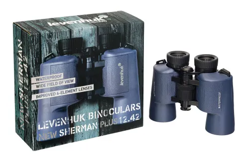 Fotografie Levenhuk New Sherman PLUS 12x42 Fernglas,  5