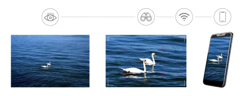 Fotografie Levenhuk Kelvin Snap ED 8x42 Digitales Fotofernglas,  5