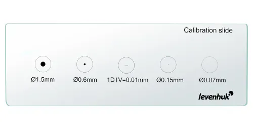 Bild Levenhuk MED X/Y Kalibrierungsobjektträger,  3