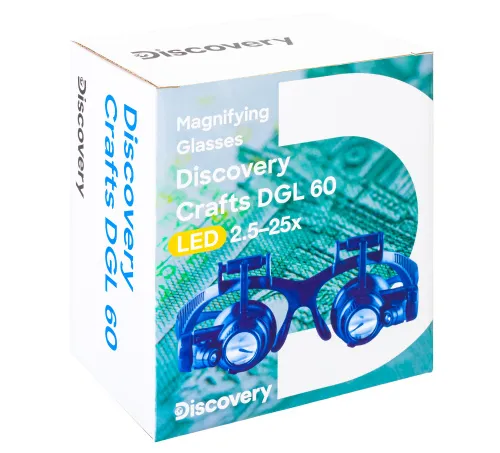 Abbildung Levenhuk Discovery Crafts DGL 60 Lupenbrille,  12