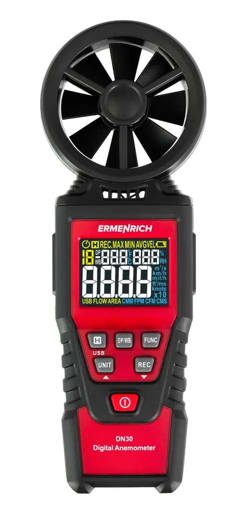Fotografie Ermenrich Seek DN30 Digitales Anemometer,  3