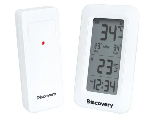 Fotografie Levenhuk Discovery Report W10 Wetterstation mit Uhr,  3