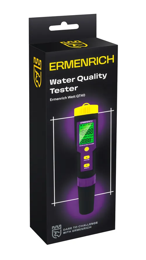 Fotografie Ermenrich Wett QT40 Wasserqualitätsmessgerät,  6