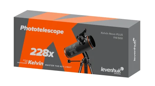 Foto Levenhuk Kelvin Nova PLUS 114/500 Fototeleskop,  8