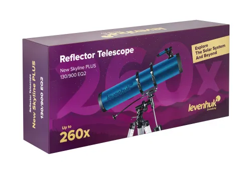 Fotografie Levenhuk New Skyline PLUS 130/900 EQ2 Teleskop,  13