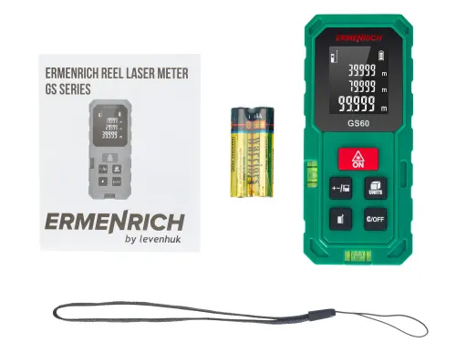 Fotografie Ermenrich Reel PLUS GS60 Laser-Messgerät,  2