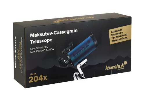 Fotografie Levenhuk New Skyline PRO MAK 102/1300 AZ-EQA Teleskop,  14