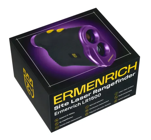 Foto Ermenrich LR1500 Laser-Entfernungsmesser für das Gelände,  11